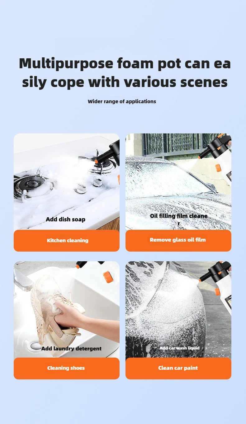 Sprayer car wash