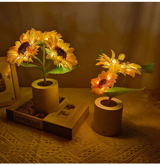 Sunflower  Bedroom Lamp