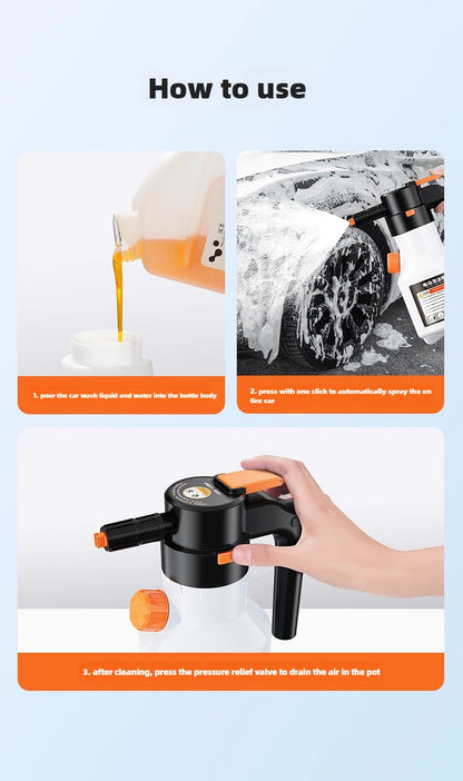 Sprayer car wash